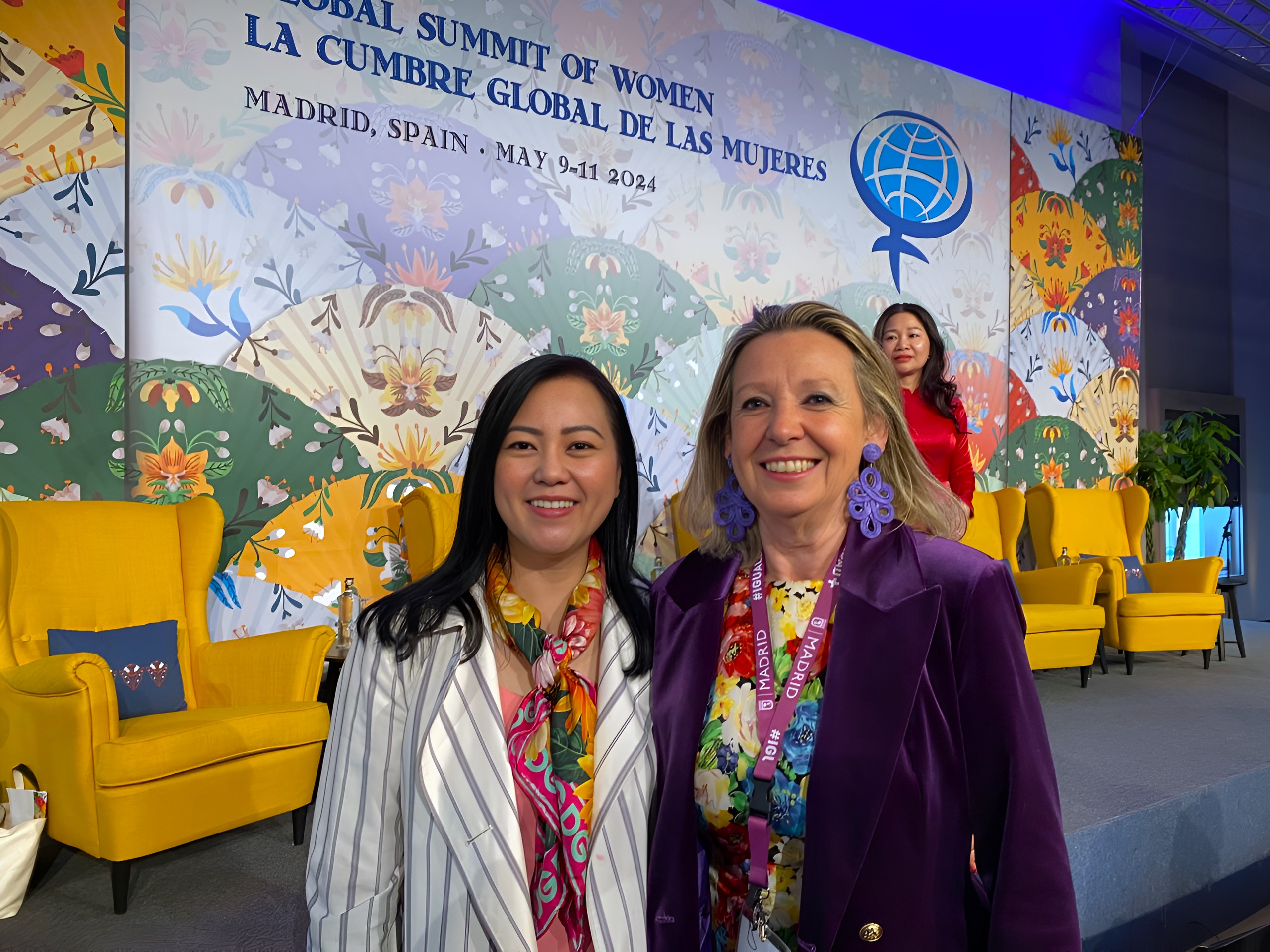 DBSA country director at 2024 Global Summit of Women in Madrid